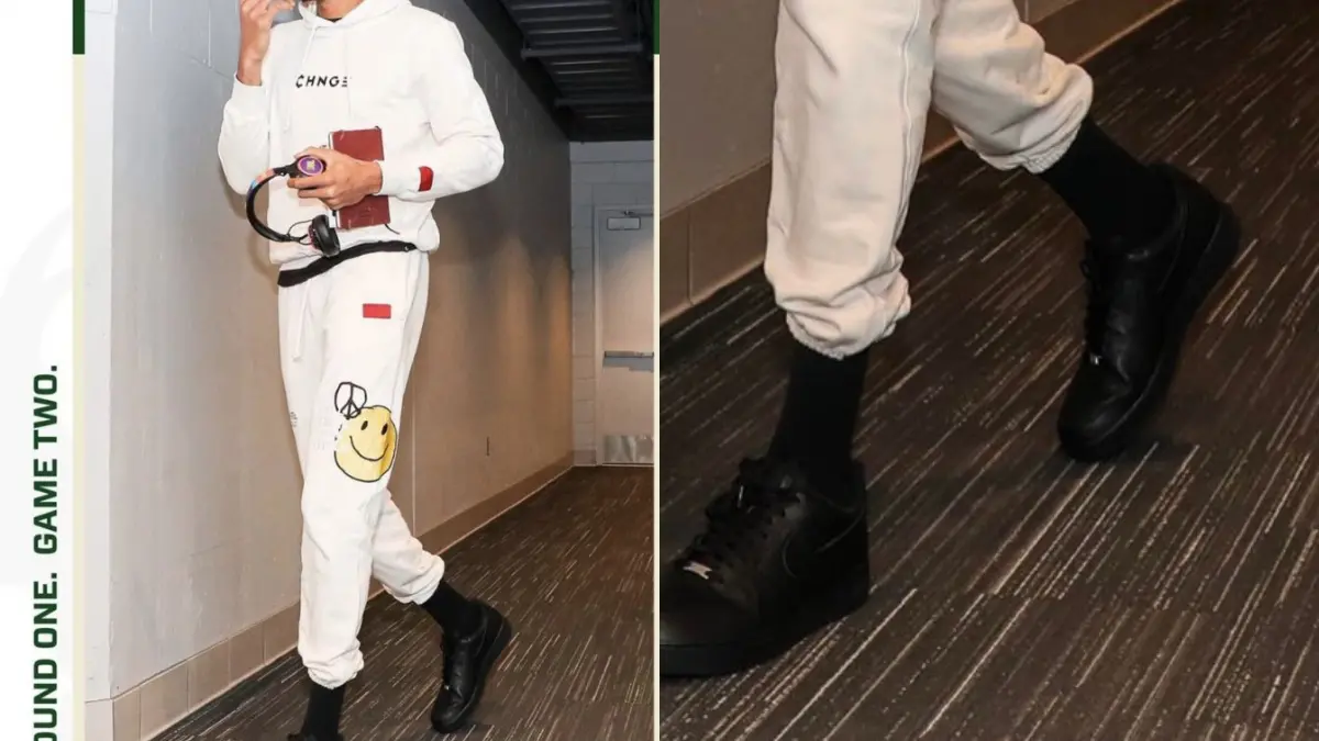 Giannis cung All Black Air Force 1 va tran chung ket lich su
