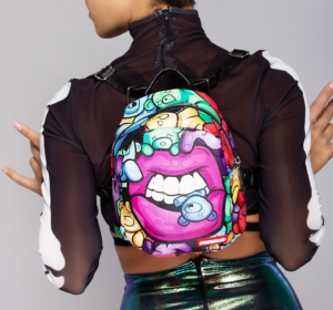 Alternative view of Balo Sprayground Gummy Lips PackBack