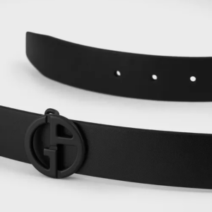 Alternative view of Thắt Lưng Giorgio Armani Reversible Leather Belt 'Black' Y2S454YRD2V180001