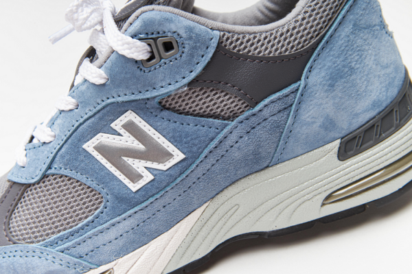 Giày New Balance 991 'Light Blue' W991BGG - Hình ảnh 9