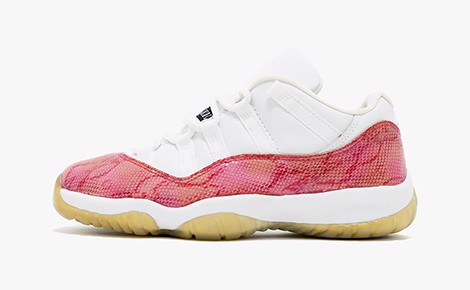 WMNS Air Jordan 11 Retro Low “Pink Snakeskin” Phối màu: White/Black-Pink Code: 833003-103