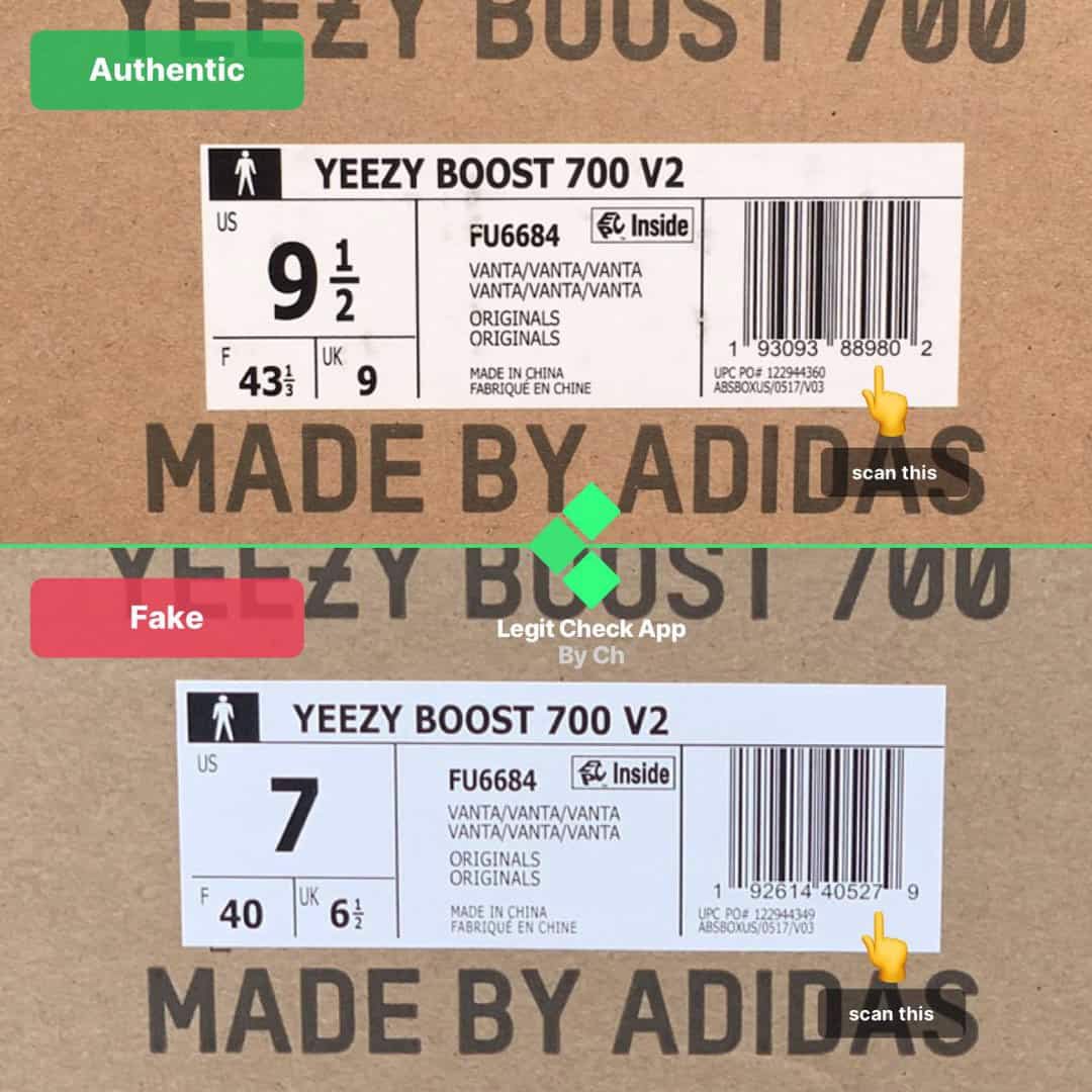 Hinh anh 2: Legitcheck: Cach phan biet Yeezy 700 V2 Vanta real va fake