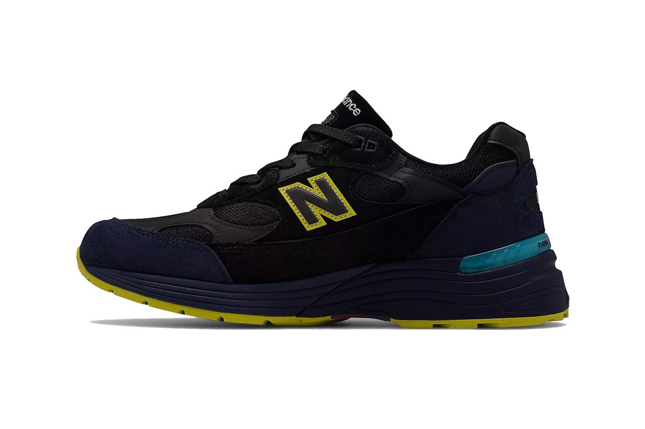 Hinh anh 5: New Balance 992 Black and Purple: Su ket hop cua tong mau sang va toi