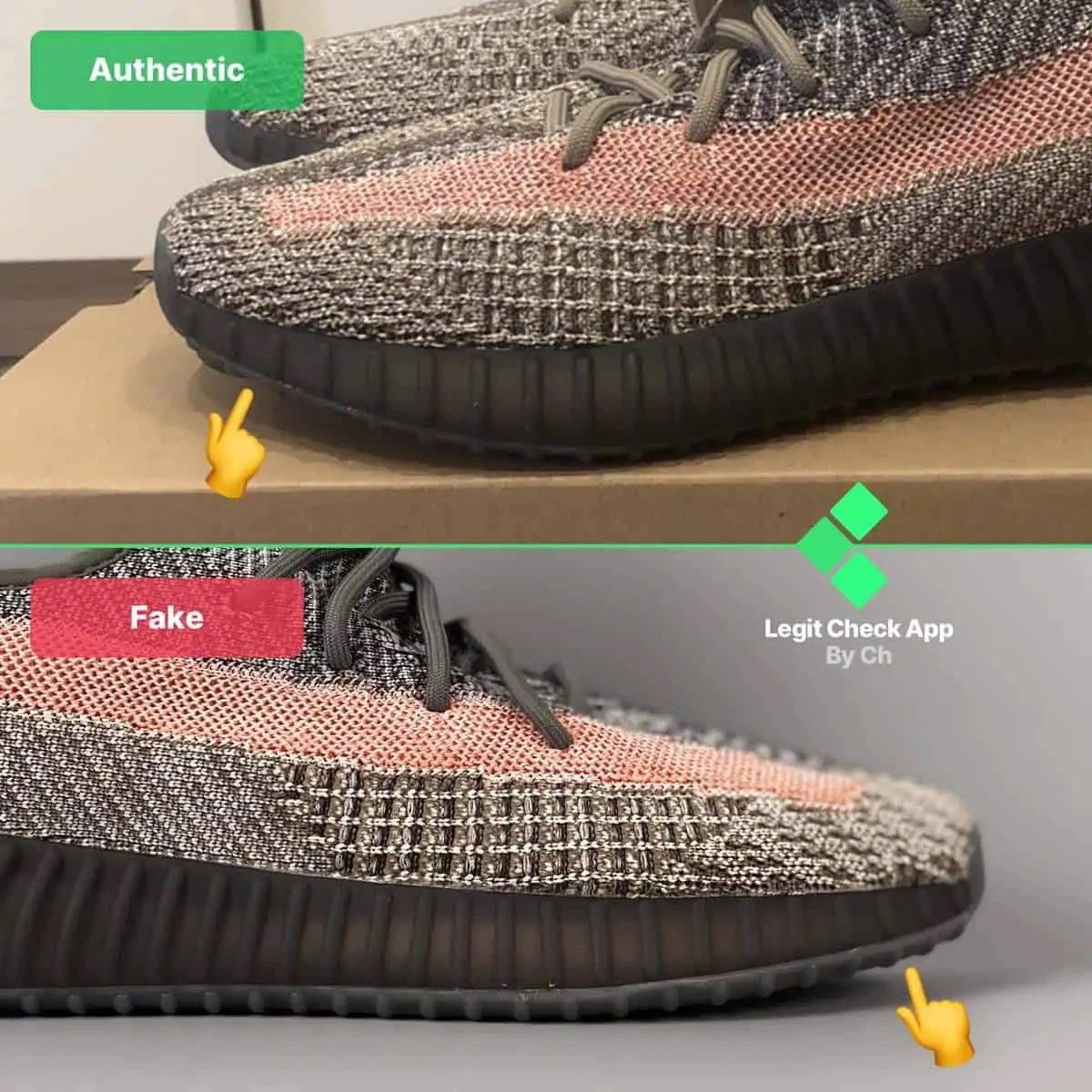 Hinh anh 7: Legitcheck: Huong dan cach phan biet Yeezy Boost 350 V2 Ash Stone Real va Fake