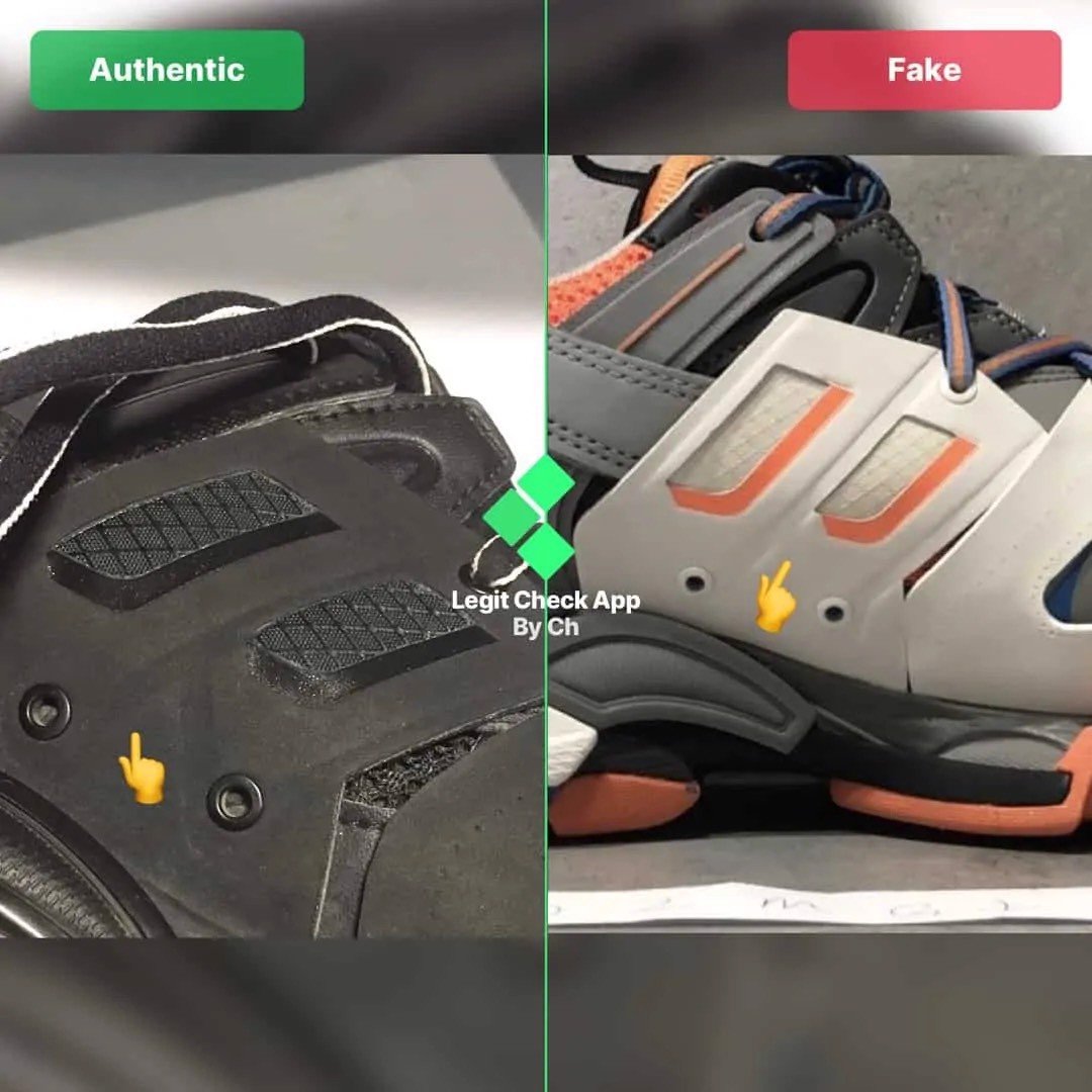 How to tell if your Balenciaga Track 2 are AUTHENTIC realvsfake balenciaga  authentic fake track  YouTube