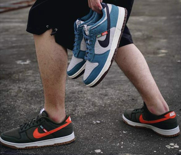 nike dunk toasty pack