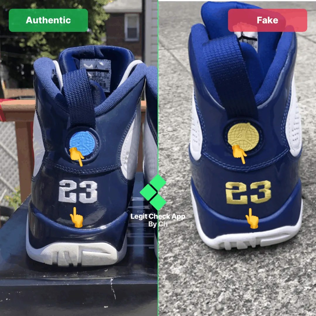 fake jordan 9 university blue