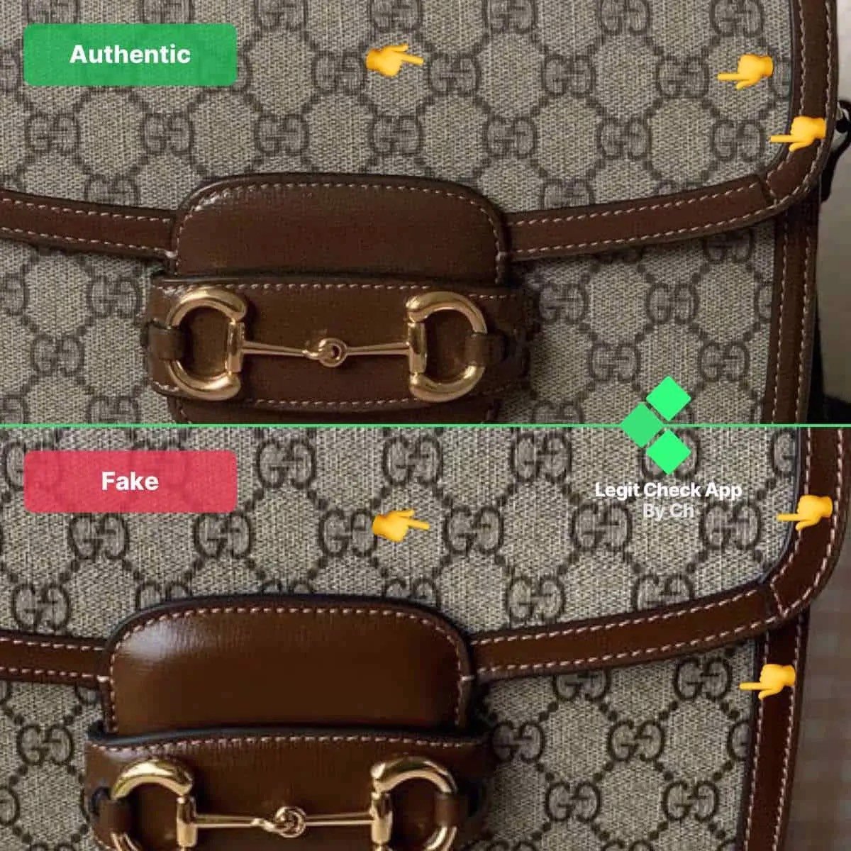 Gucci Horsebit 1955 Bag Fake vs Real Guide: How To Tell Real Gucci