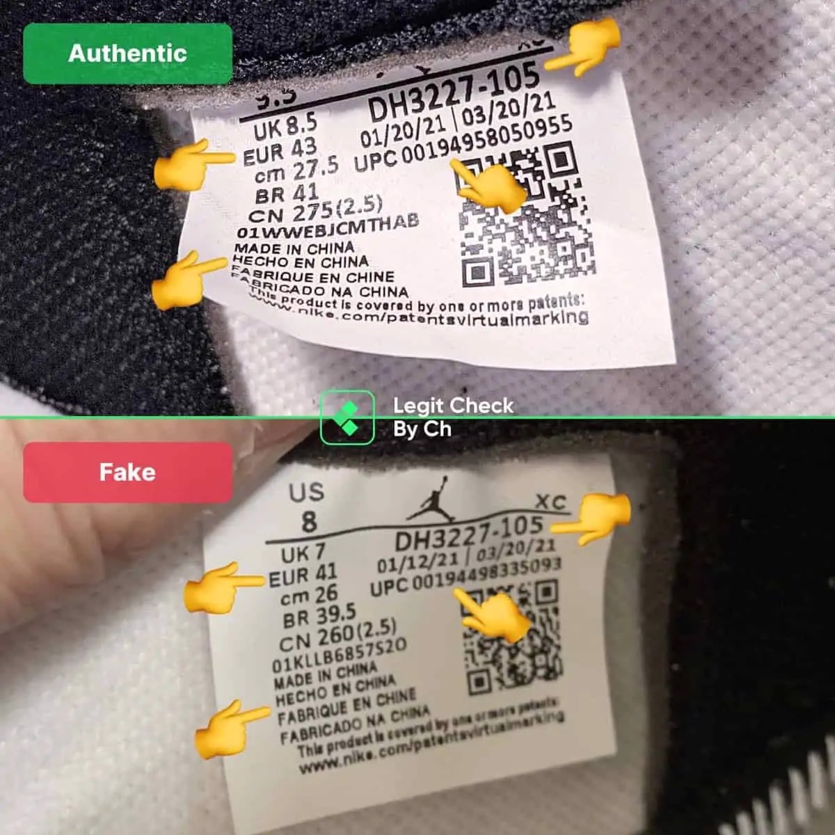 Hinh anh 3: Lam the nao de ban phan biet Fragment x Travis Scott x Air Jordan 1 Retro High Real va Fake