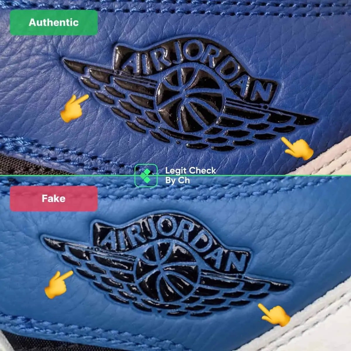 Hinh anh 10: Lam the nao de ban phan biet Fragment x Travis Scott x Air Jordan 1 Retro High Real va Fake