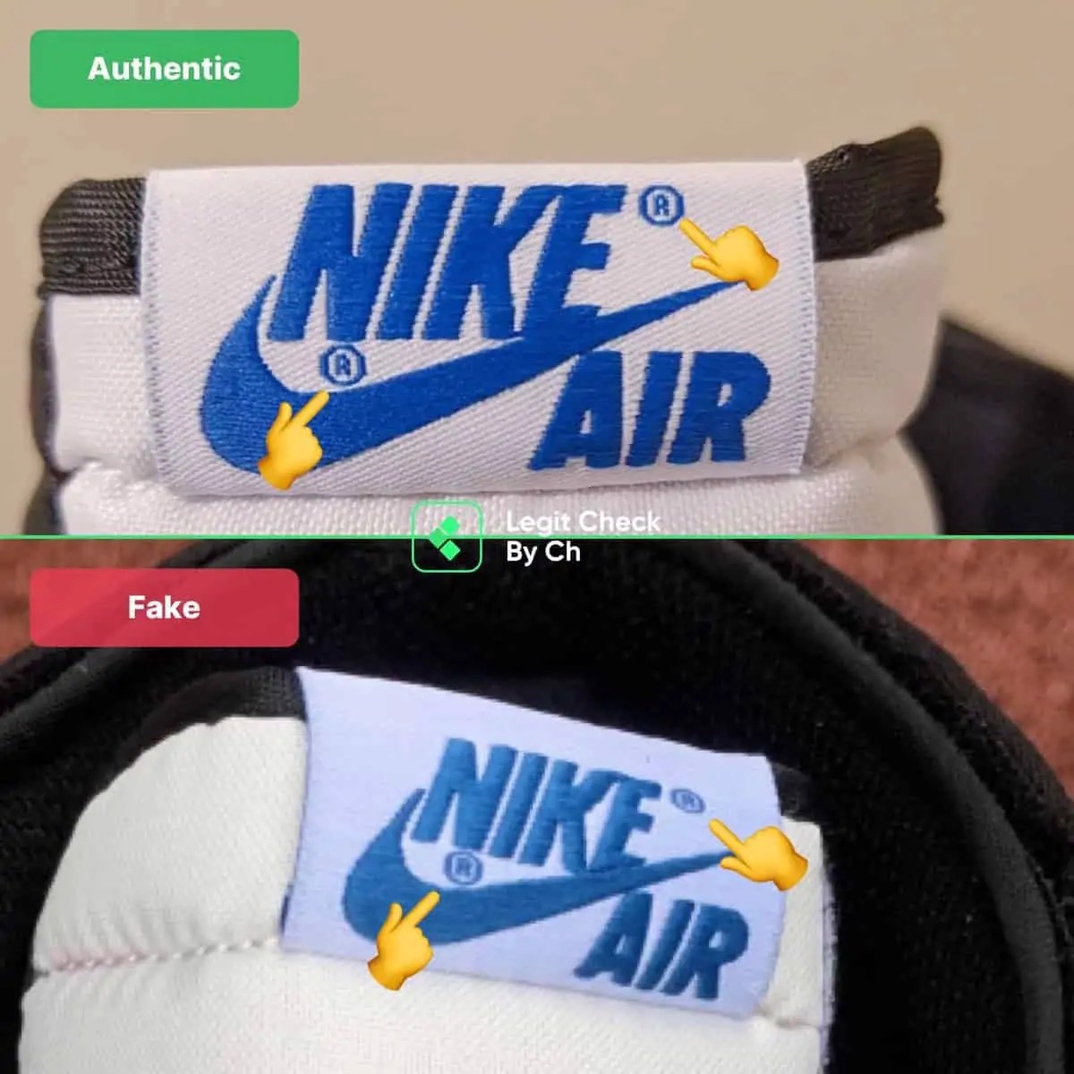 Hinh anh 13: Lam the nao de ban phan biet Fragment x Travis Scott x Air Jordan 1 Retro High Real va Fake