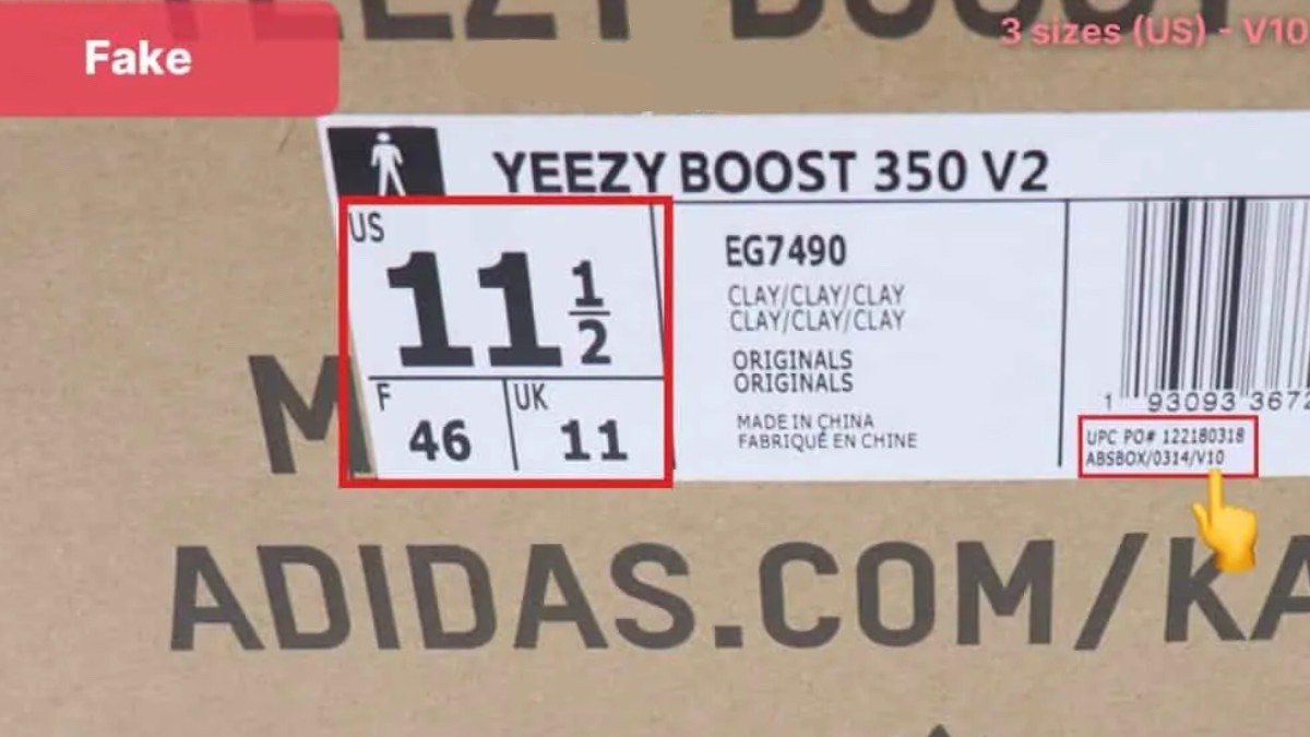 Hinh anh 8: Mach ban cach phan biet Yeezy Boost 350 V2 Mono Clay that va gia