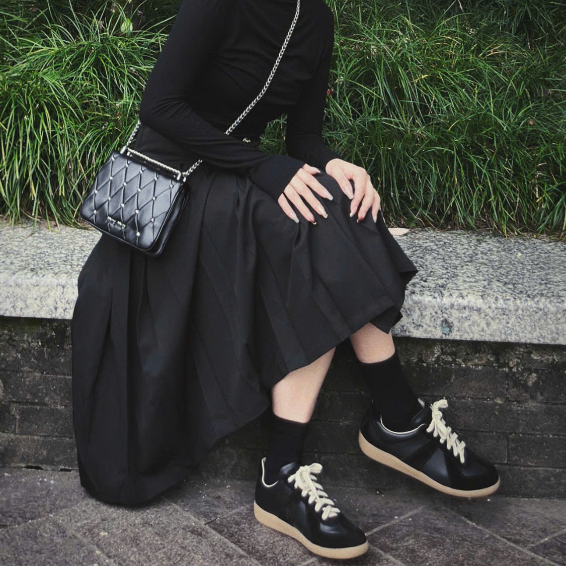 Alternative view of Giày Maison Margiela Calfskin Replica 'Black' S57WS0236P1895H6851