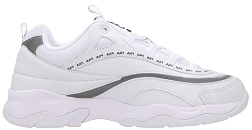 Giày Fila Ray Tapey Tape White Grey FS1SIB1171X-WWT