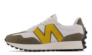 Giay New Balance 327 'White Yellow Olive' MS327PO