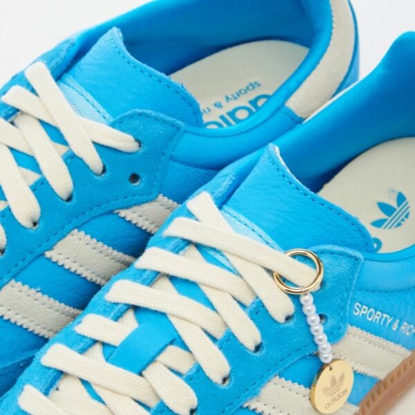 Giày Adidas Sporty & Rich x Samba OG 'Blue Rush' IE6975 - Hình ảnh 7