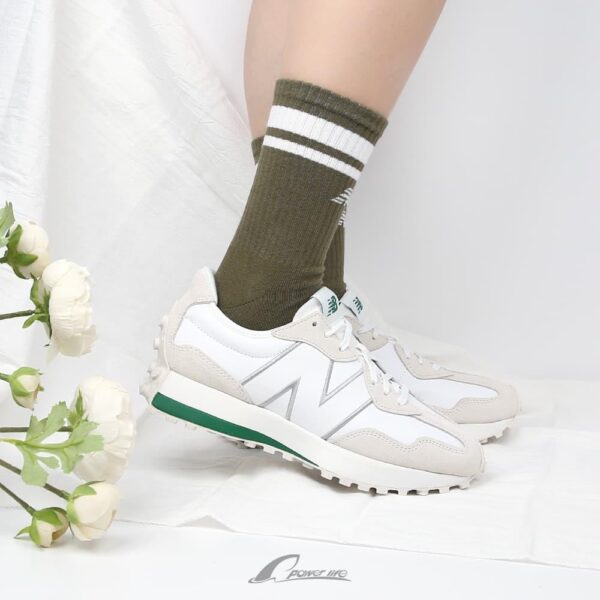 Giày New Balance 327 'White Succulent Green' U327UNP - Hình ảnh 2