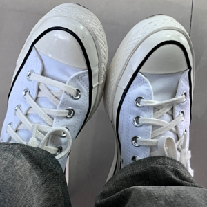 Giay Converse Chuck 70 Vintage 'White Black Egret' A02306C