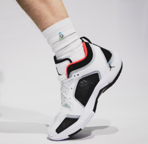 Giay Nike Air Jordan XXXVII Low PF 'White Black Siren Red' DQ4123-100