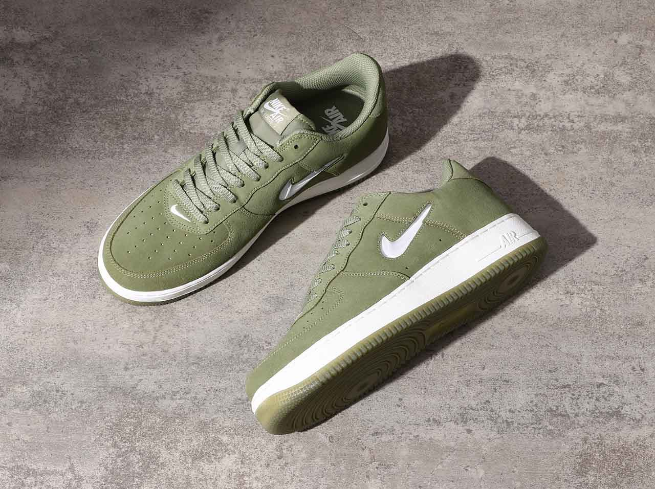 Nike Air Force 1 Low Jewel Oil Green DV0785-300