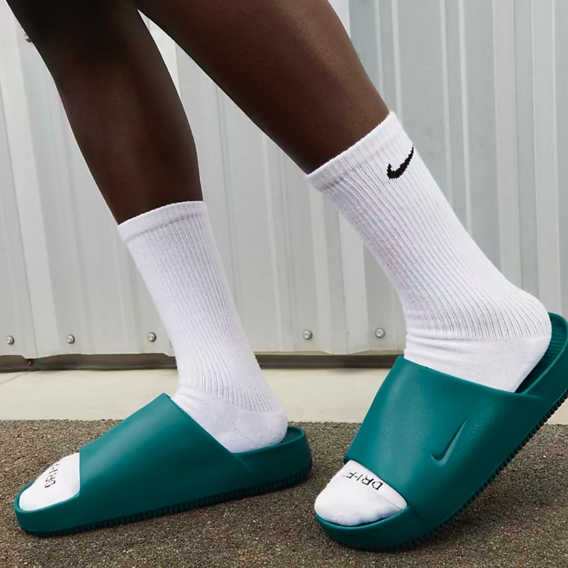 Nike Calm Slide Geode Teal ナイキカームスライド27 - 靴/シューズ