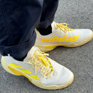 Giay Tennis Adidas Barricade 'Beige Yellow' GY1448