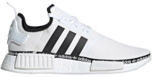 Giay Adidas NMD R1 'Cloud White Logo Strip' FV8727