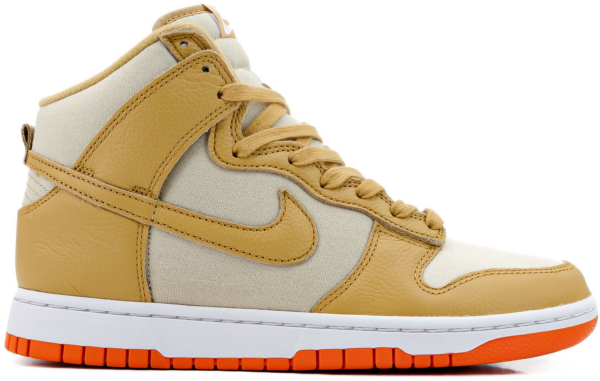 Giày Nike Dunk High 'Gold Safety Orange' DV7215-700