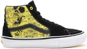 Giày Vans Skate Sk8-Hi x SpongeBob 'Black Yellow' VN0A5FCCZAU1