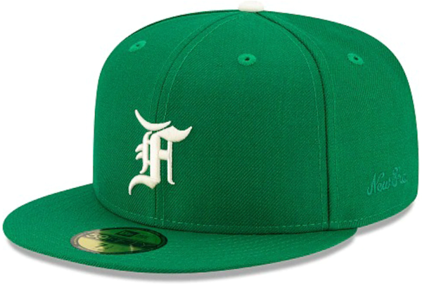 Mũ Fear Of God Essentials New Era 59Fifty Fitted Hat FW21 'Kelly Green'