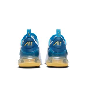 Giay Nike Air Max 270 'White Industrial Blue Citron Pulse' FJ4000-100