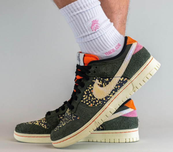 Giày Nike Dunk Low SE 'Rainbow Trout' FN7523-300 - Hình ảnh 4