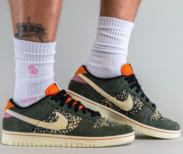 Giày Nike Dunk Low SE 'Rainbow Trout' FN7523-300 - Hình ảnh 3