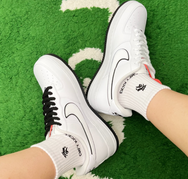 Giày Nike Air Force 1 '07 'White Black' DV0788-103 - Hình ảnh 4