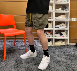 Giay Nike Air Force 1 '07 'White Black' DV0788-103