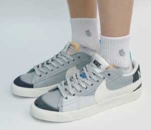 Giay Nike Blazer Low 77 Jumbo SE 'Light Smoke Grey' FJ5467-077