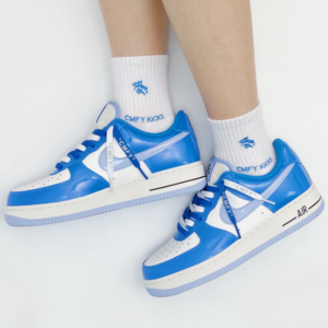 Giay Nike Air Force 1 Low 'Blue Patent' FJ4801-400