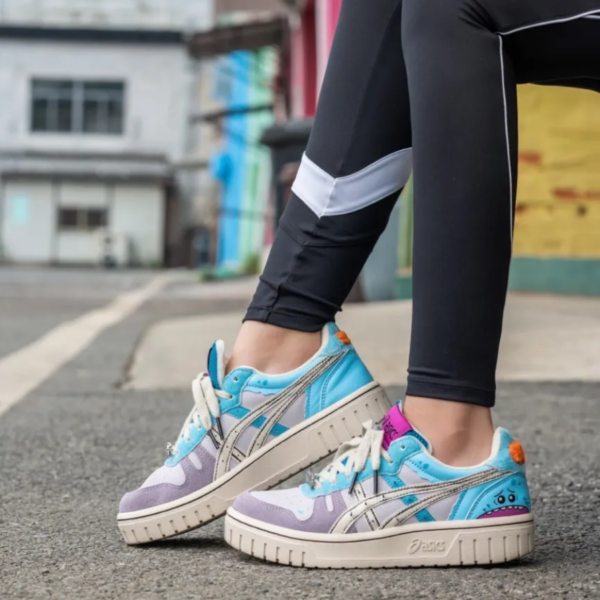 Giày Rick and Morty x Asics Court-MZ 'Blue Purple' 1203A197-250 - Hình ảnh 2