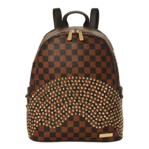 Balo Sprayground Golden Beaded Shark Mouth 'Brown' W0815712