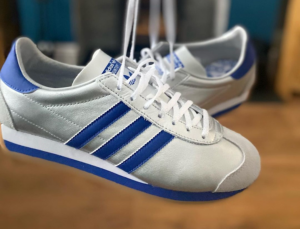 Giay Adidas Country OG 'Silver Bright Blue' IE4230