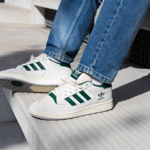 Giay Adidas Centennial 85 Low 'Cloud White Green' GX2214
