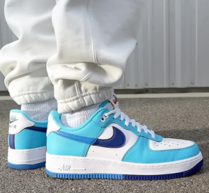 Giay Nike Air Force 1 Low Split 'Light Photo Blue' DZ2522-100