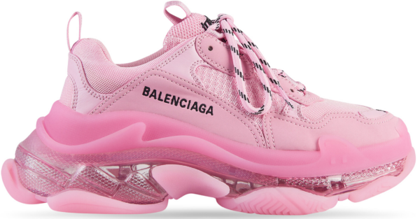 Giày Balenciaga Triple S Clear Sole 'Light Pink' 544351-W2GA1-5760