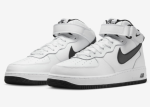 Giay Nike Air Force 1 Mid 'White Black' DV0806-101