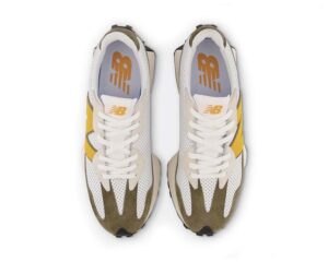 Giay New Balance 327 'White Yellow Olive' MS327PO