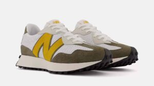 Giay New Balance 327 'White Yellow Olive' MS327PO