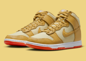 Giay Nike Dunk High 'Gold Safety Orange' DV7215-700