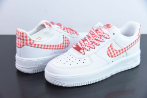 Giay Nike WMNS Air Force 1 Low 'Red Gingham' DZ2784-101