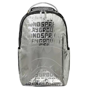Balo Sprayground Metal High Quality Shark Mouth 'Silver' W0845705