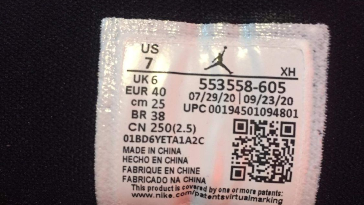 Hinh anh 3: Legit Check : Cach phan biet giay Jordan 1 low that gia moi nhat 2023